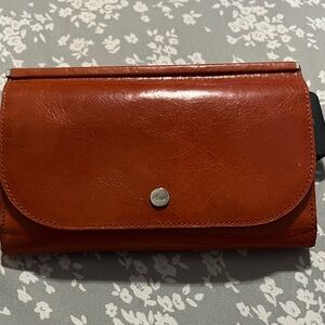 Vintage Abas Burnt Orange Leather Wallet